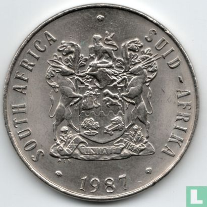 Afrique du Sud 50 cents 1987 - Image 1