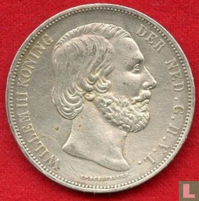 Nederland 2½ gulden 1867 - Afbeelding 2