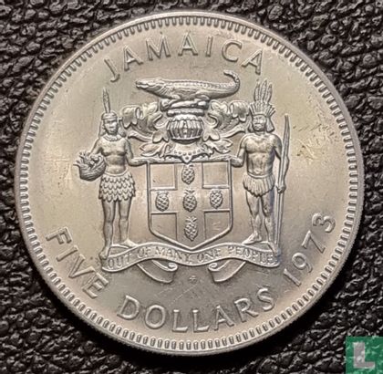 Jamaika 5 Dollar 1973 - Bild 1