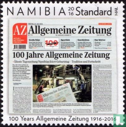 100 years Allgemeine Zeitung