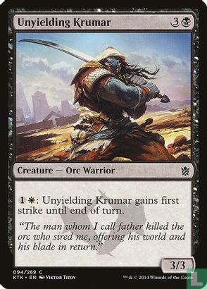 Unyielding Krumar - Image 1
