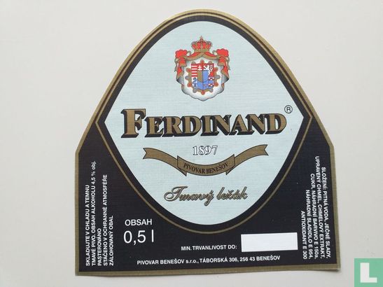 Ferdinand tmavy lezak 