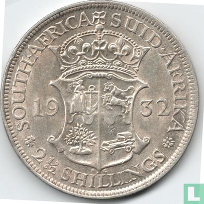 Afrique du Sud 2½ shillings 1932 - Image 1