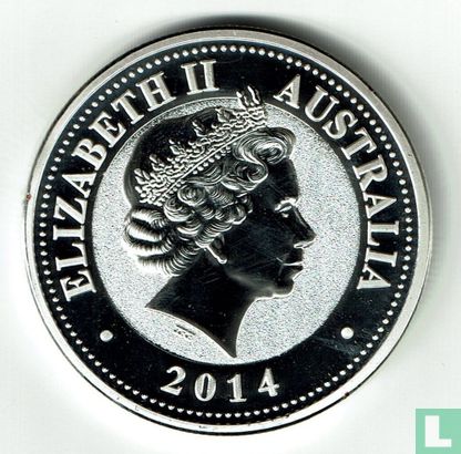 Australië 1 dollar 2014 "Kookaburra" - Image 1