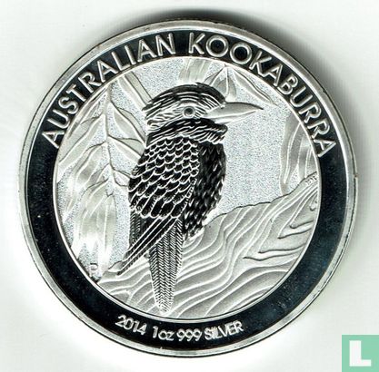 Australië 1 dollar 2014 "Kookaburra" - Image 2