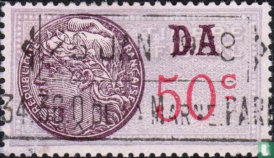 France timbre fiscal - Daussy 1936 (0,50F) D.A