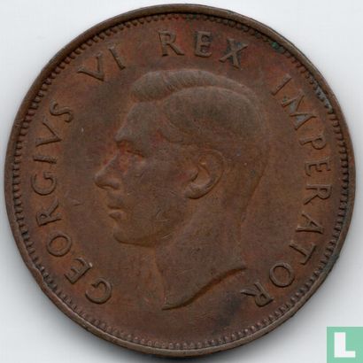 Afrique du Sud ½ penny 1946 - Image 2