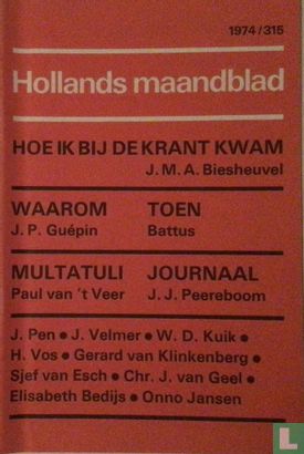 Hollands Maandblad 315