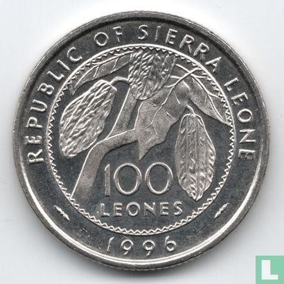 Sierra Leone 100 leones 1996 - Image 1