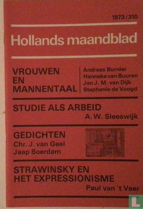 Hollands Maandblad 310