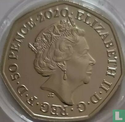 Verenigd Koninkrijk 50 pence 2020 "100th anniversary Birth of Rosalind Franklin" - Afbeelding 1