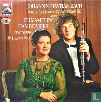 Johann Sebastian Bach Aria's uit Cantates voor sopraan, hobo en B.c. - Image 1