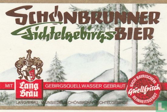 Schönbrunner Fichtelgebirgsbier