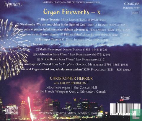 Organ Fireworks  (10) - Afbeelding 2