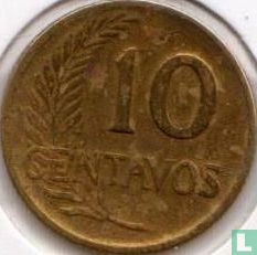Peru 10 centavos 1944 (type 2) - Image 2
