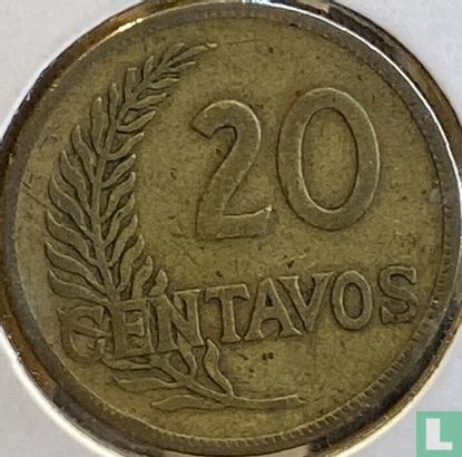 Peru 20 centavos 1944 (type 2) - Image 2