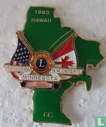 Pin Lions Hawai 1983