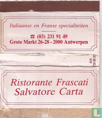 Ristorante Frascati - Salvatore Carta