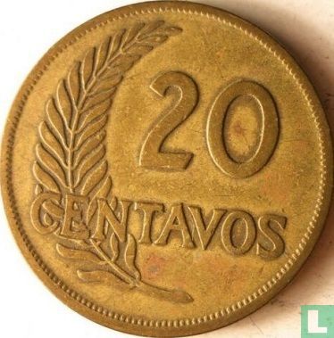 Peru 20 centavos 1945 - Afbeelding 2