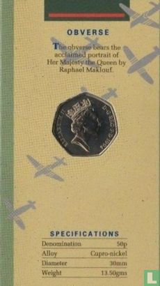 Vereinigtes Königreich 50 Pence 1994 (Folder) "50th anniversary of the D-Day landings" - Bild 3