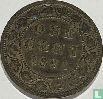 Canada 1 cent 1891 - Afbeelding 1