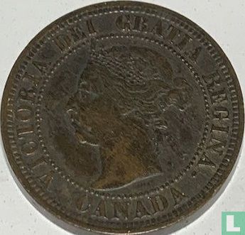 Canada 1 cent 1891 - Image 2