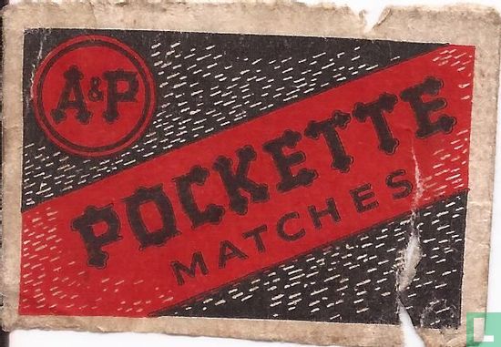 A&P Pockette matches