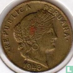 Peru 10 centavos 1948 - Afbeelding 1