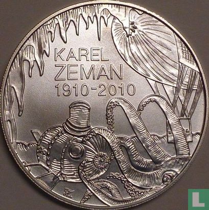 Tsjechië 200 korun 2010 "100th anniversary Birth of Karel Zeman" - Afbeelding 1