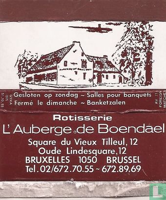 Rotisserie L'Auberge de Boendael