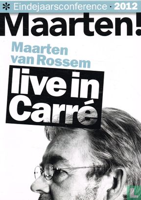 Eindejaarsconference 2012 - Maarten van Rossem live in Carré - Image 1