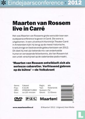 Eindejaarsconference 2012 - Maarten van Rossem live in Carré - Image 2
