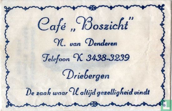 Café "Boszicht" - Afbeelding 1