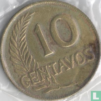Peru 10 centavos 1950 (met AFP) - Afbeelding 2