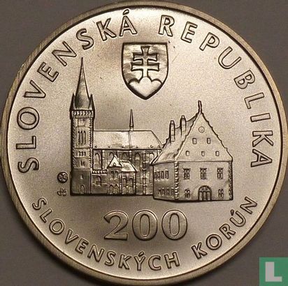 Slovakia 200 korun 2004 "Bardejov" - Image 2