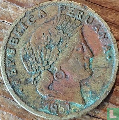Peru 5 centavos 1951 (1.85 g) - Image 1