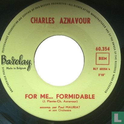 For Me.... Formidable  - Afbeelding 2