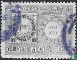 100 years of stamps in Guatemala