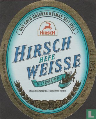 Hirsch Hefe Weisse