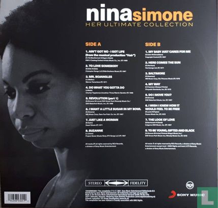 Nina Simone - Her Ultimate Collection - Afbeelding 2
