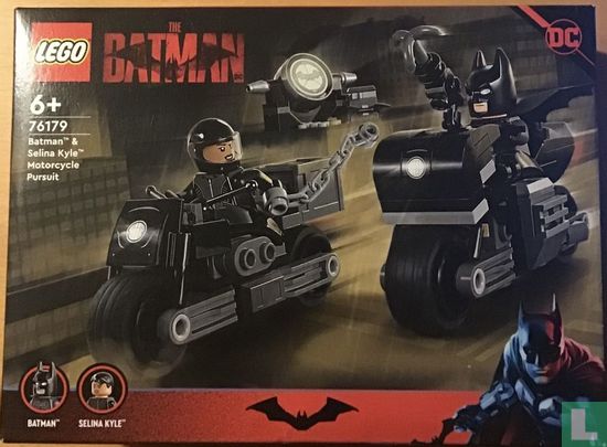 Lego 76179 Batman & Selena Kyle Motorcycle Pursuit - Image 1
