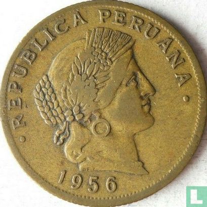 Peru 20 centavos 1956 - Afbeelding 1