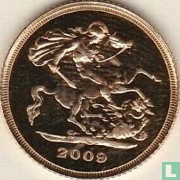 United Kingdom ½ sovereign 2009 - Image 1