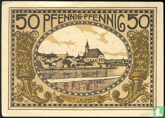 Lavfen, Stadt - 50 Pfennig 1920 - Image 2