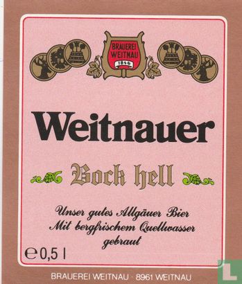 Weitnauer Bock Hell
