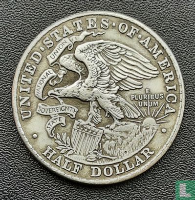 Verenigde Staten ½ dollar 1918 "Illinois centennial" - Afbeelding 2