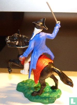 Blue coat on horseback - Image 2