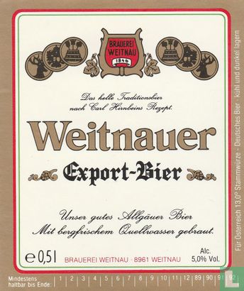 Weitnauer Export-Bier