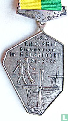 WSV IHC Smit Kinderdijk 16 e Molentocht - Afbeelding 1