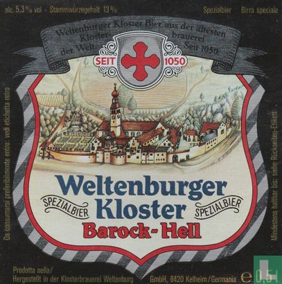 Weltenburger Kloster Barock-Hell